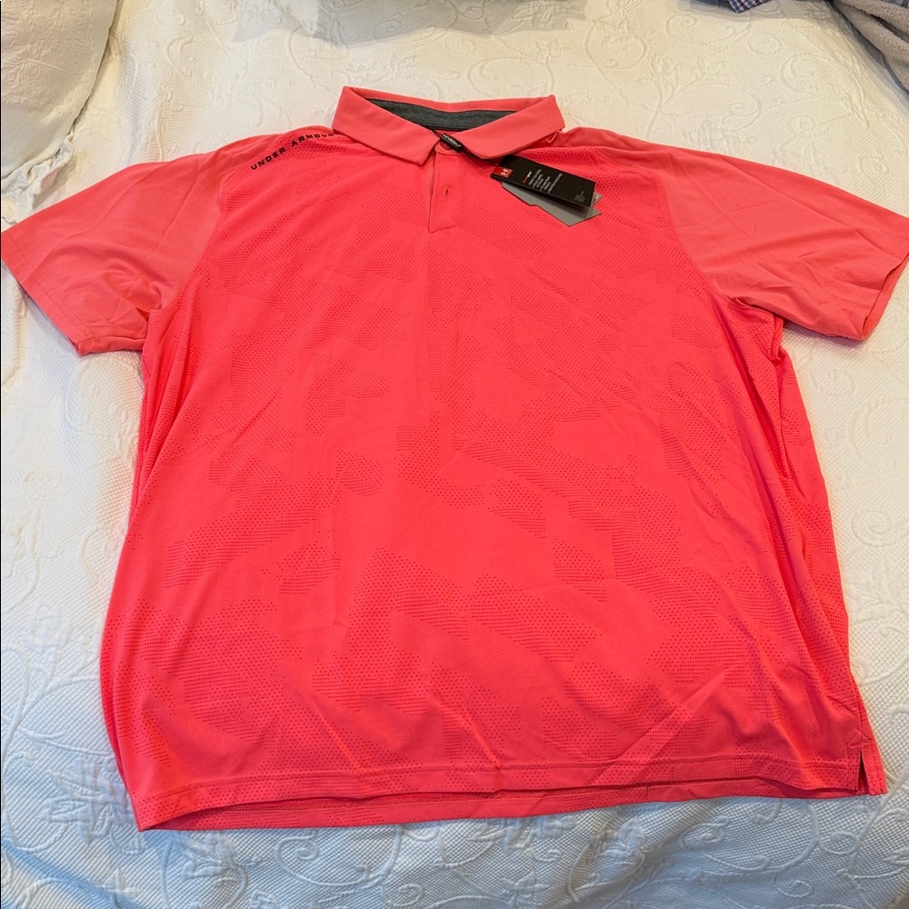 Under Armour Men's Coral Polo Shirt